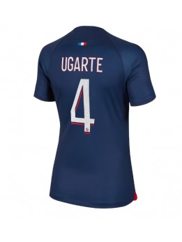 Paris Saint-Germain Manuel Ugarte #4 Heimtrikot für Frauen 2023-24 Kurzarm